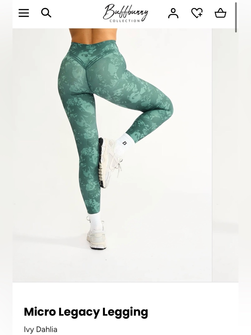 Buffbunny Micro Legacy leggings Ivy Dahlia